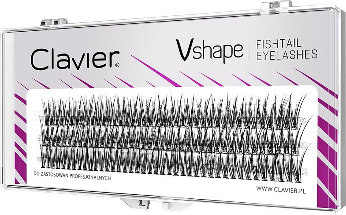 Clavier - Vshape Tufts Eyelashes 12Mm