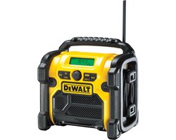 DeWalt DCR019 10.8-18V Li-Ion Accu bouwradio - werkt op netstroom & accu