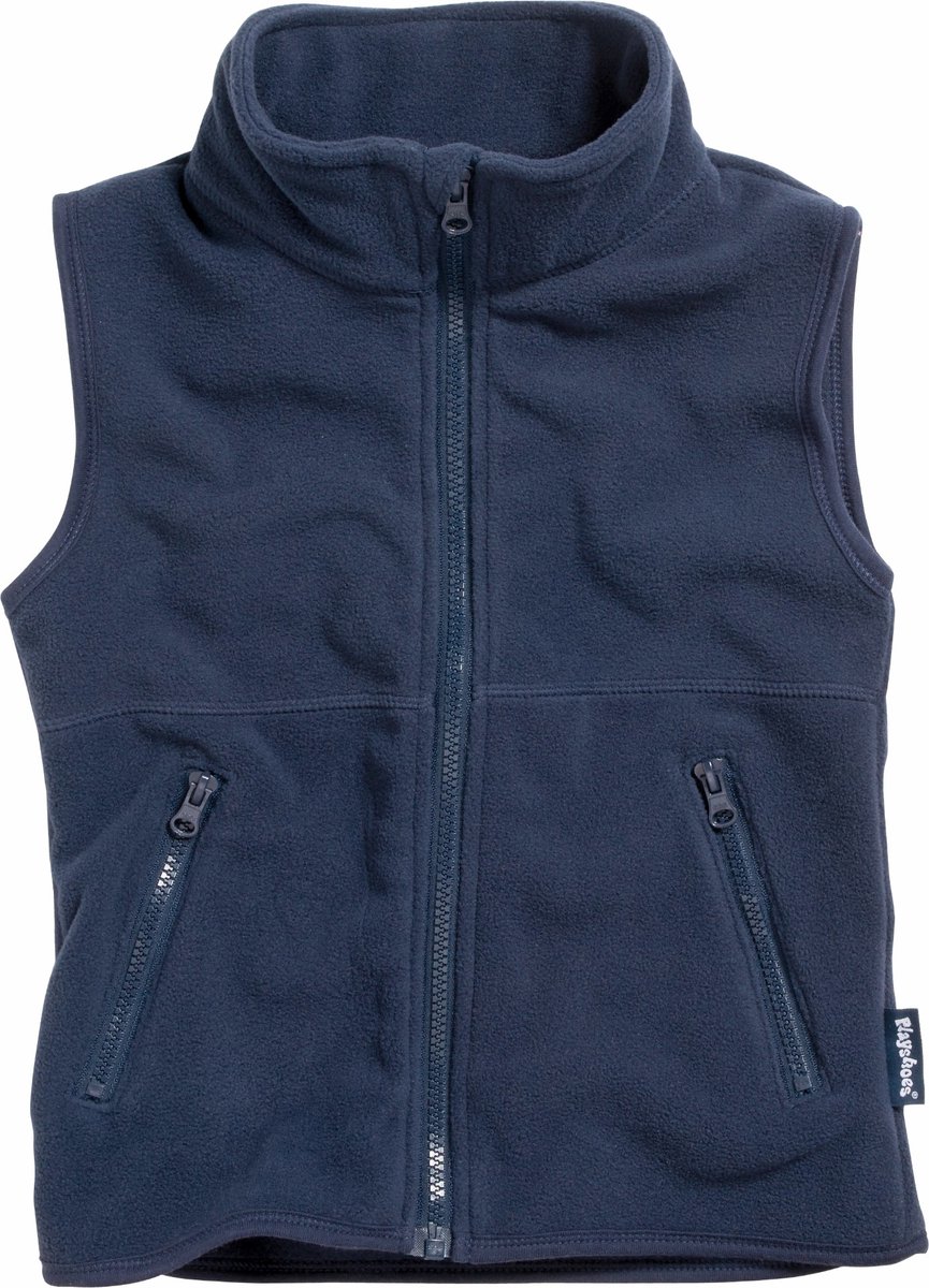 Playshoes Fleece vestje mouwloos Donkerblauw 116cm