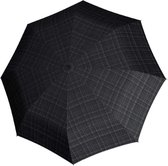 Knirps Duomatic T400 Large opvouwbare paraplu Men Print Check