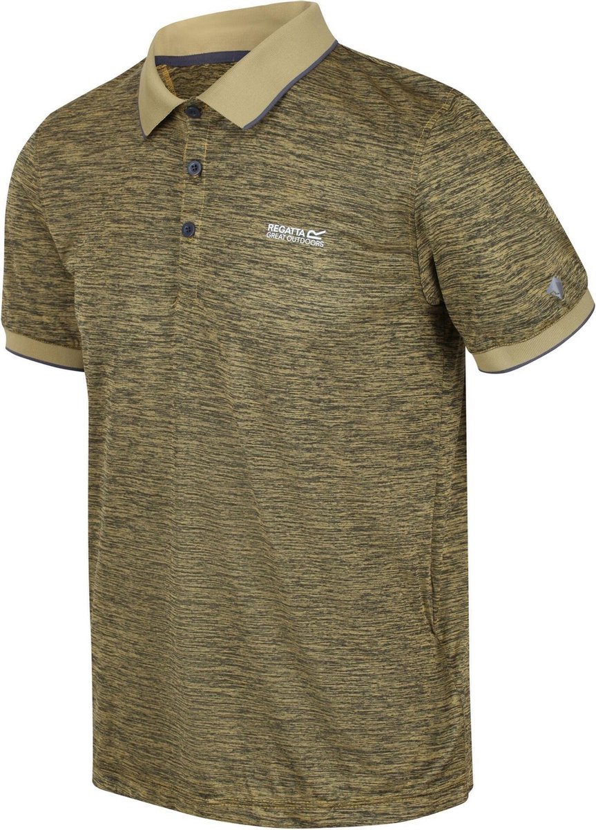Regatta Polo Remex Ii Heren Polyester Kaki Maat 3xl