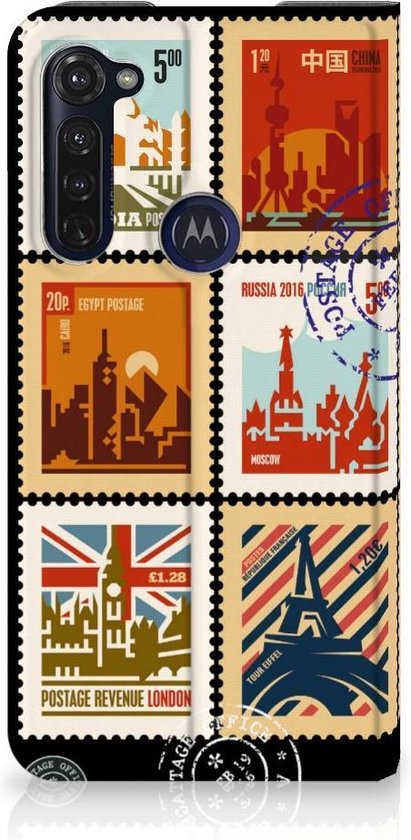 Étui de protection Motorola Moto G Pro Étui pour téléphone Timbres de Design