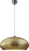 LED Hanglamp - Hangverlichting - Nitron Otarino - E27 Fitting - Rond - Mat Nikkel - Aluminium