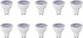 LED Spot 10 Pack - GU10 Fitting - Dimbaar - 6W - Natuurlijk Wit 4200K