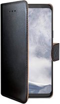 Celly Case Wally PU Galaxy S9 Black
