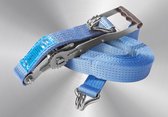 Sjorband - spanband met ERGO ratel 5 ton 9 meter, blauw