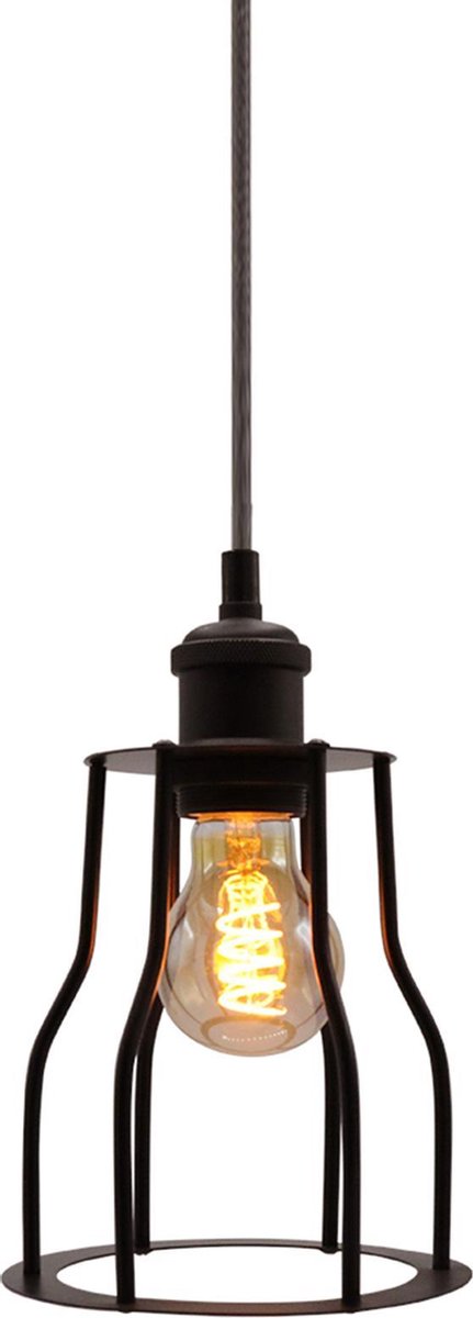 Hanglamp Diego - inclusief LED lamp met uniek spiraalvormig filament - dimbaar