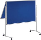 Presentatiebord MAUL pro, klapb, textiel bl., 150 x120 cm