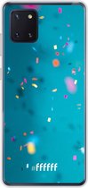 Samsung Galaxy Note 10 Lite Hoesje Transparant TPU Case - Confetti #ffffff