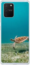 Samsung Galaxy S10 Lite Hoesje Transparant TPU Case - Turtle #ffffff