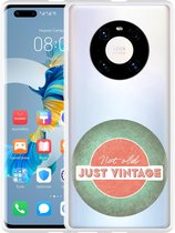 Huawei Mate 40 Pro Hoesje Just Vintage Designed by Cazy