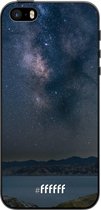 iPhone 5s Hoesje TPU Case - Landscape Milky Way #ffffff