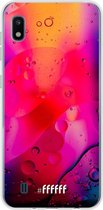Samsung Galaxy A10 Hoesje Transparant TPU Case - Colour Bokeh #ffffff
