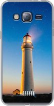 Samsung Galaxy J3 (2016) Hoesje Transparant TPU Case - Lighthouse #ffffff