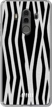 Huawei Mate 10 Pro Hoesje Transparant TPU Case - Zebra Print #ffffff