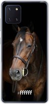 Samsung Galaxy Note 10 Lite Hoesje Transparant TPU Case - Horse #ffffff