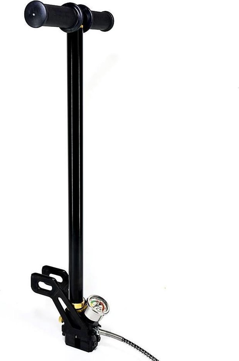 Acecare pcp jacht hogedruk 3traps handluchtpomp [zilver]