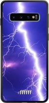 Samsung Galaxy S10 Hoesje TPU Case - Thunderbolt #ffffff