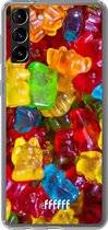 6F hoesje - geschikt voor Samsung Galaxy S21 Plus -  Transparant TPU Case - Gummy Bears #ffffff