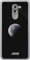 Honor 6X Hoesje Transparant TPU Case - Moon Night #ffffff