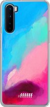 OnePlus Nord Hoesje Transparant TPU Case - Abstract Hues #ffffff