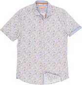 Colours & Sons Korte mouw Overhemd - 9121-350 Nigel Oranje (Maat: XL)