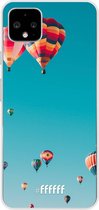 Google Pixel 4 XL Hoesje Transparant TPU Case - Air Balloons #ffffff