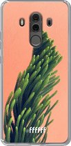 Huawei Mate 10 Pro Hoesje Transparant TPU Case - Waving plant #ffffff