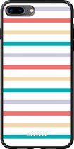 iPhone 7 Plus Hoesje TPU Case - Pastel Tracks #ffffff