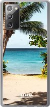 Samsung Galaxy Note 20 Hoesje Transparant TPU Case - Coconut View #ffffff
