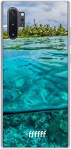 Samsung Galaxy Note 10 Plus Hoesje Transparant TPU Case - Beautiful Maldives #ffffff