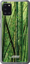 Samsung Galaxy A31 Hoesje Transparant TPU Case - Bamboo #ffffff