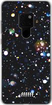 Huawei Mate 20 Hoesje Transparant TPU Case - Galactic Bokeh #ffffff