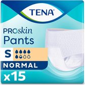TENA ProSkin Pants Normal S - Incontinentiebroekjes - 15 stuks - omtrek taille 65 cm tot 85 cm
