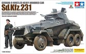 1:35 Tamiya 37024 6-Wheeled Sd.Kfz. 231 Panzerspähwagen w/1 Figure Plastic kit
