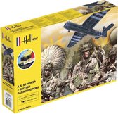 1:72 Heller 35313 A.S. 51 Horsa+ Paratroopers - Starter Kit Plastic kit