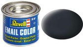 Revell #9 Anthracite Grey - Matt - RAL7021 - Enamel - 14ml Verf potje