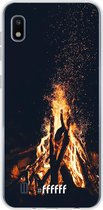 Samsung Galaxy A10 Hoesje Transparant TPU Case - Bonfire #ffffff