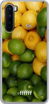 OnePlus Nord Hoesje Transparant TPU Case - Lemon & Lime #ffffff