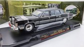 Lincoln Continental Reagan Car Zwart 1972 1:24 LDC