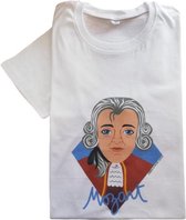 T-shirt Mozart - Maat M