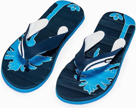 Aierda - heren slippers blauw - T290