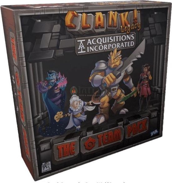 Boek: Clank! Legacy Acquisitions Incorporated The C-Team Pack - Bordspel, geschreven door Renegade Game Studios