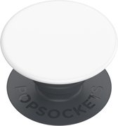 PopSockets PopGrip Basic - Telefoonbutton en Standaard (niet Vervisselbaar) - Wit