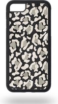 Leopard black and white Telefoonhoesje - Apple iPhone 7 / 8 / SE2