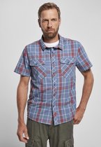 Brandit Overhemd -4XL- Roadstar Blauw/Rood