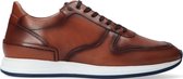 Van Bommel 16334 Lage sneakers - Leren Sneaker - Heren - Cognac - Maat 42+