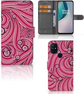 Hoesje ontwerpen OnePlus Nord N10 GSM Hoesje Swirl Pink