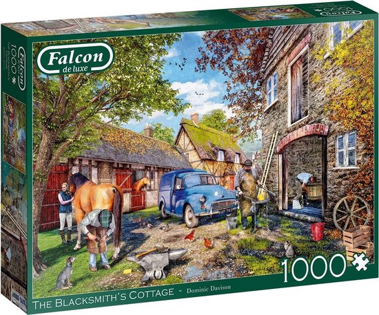 Falcon puzzel The Blacksmith's Cottage - Legpuzzel - 1000 stukjes | bol.com
