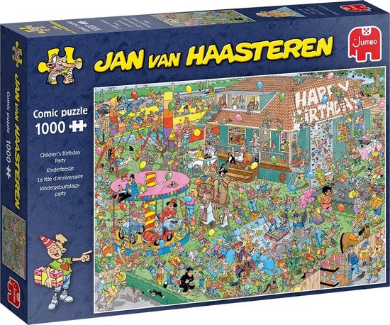 Jan van Haasteren Kinderfeestje puzzel - 1000 stukjes | bol.com